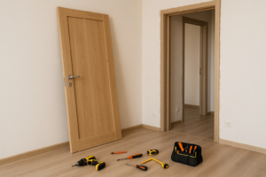 Montaż drzwi wewnętrznych