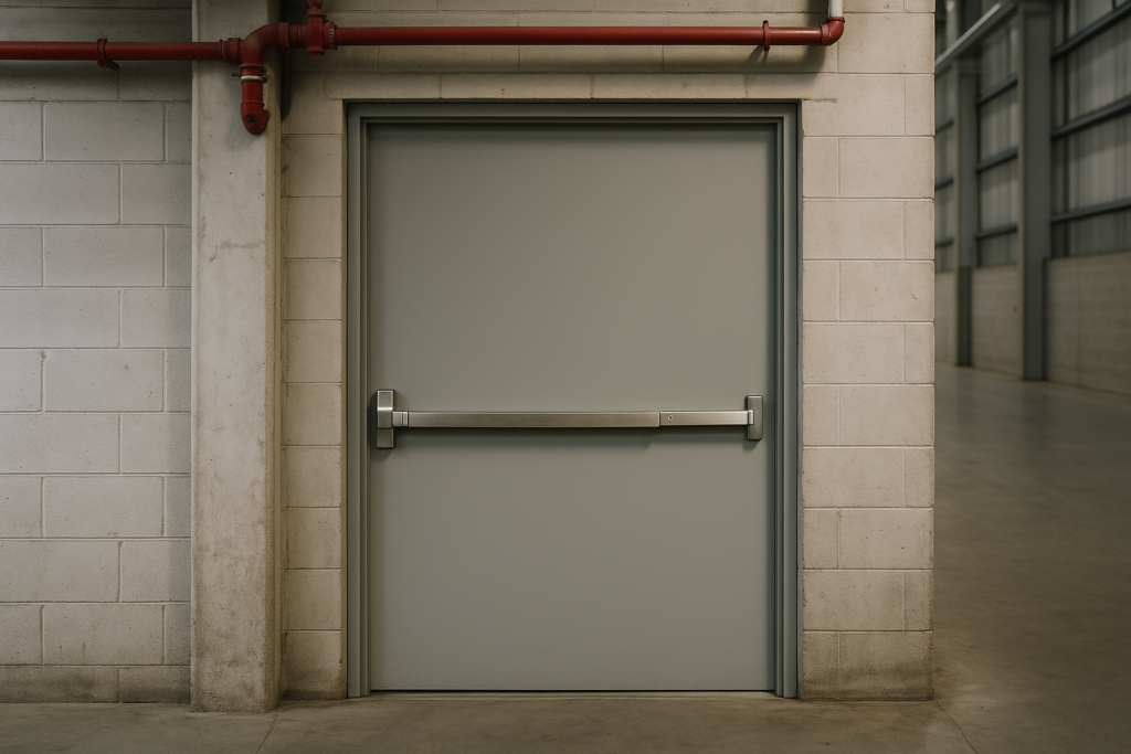 Drzwi przeciwpożarowe wymagania